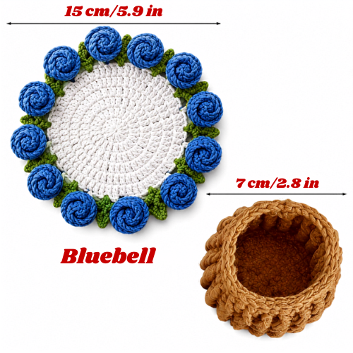 Bouquet Coasters – Handmade Flowers