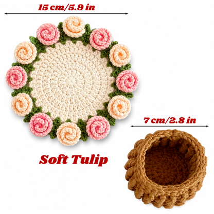 Bouquet Coasters – Handmade Flowers